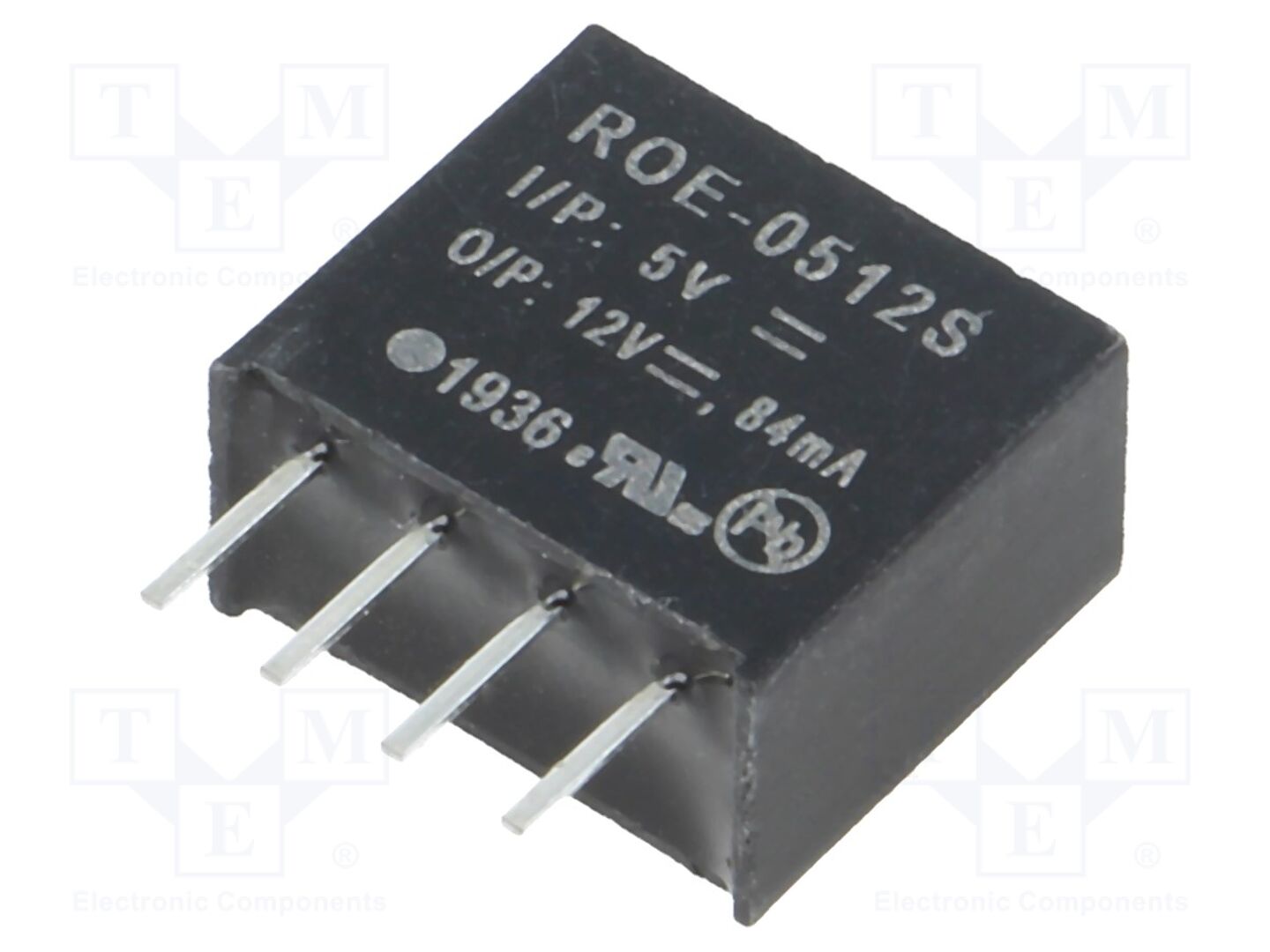 RECOM ROE-0512S DC/DC-muunnin 1W