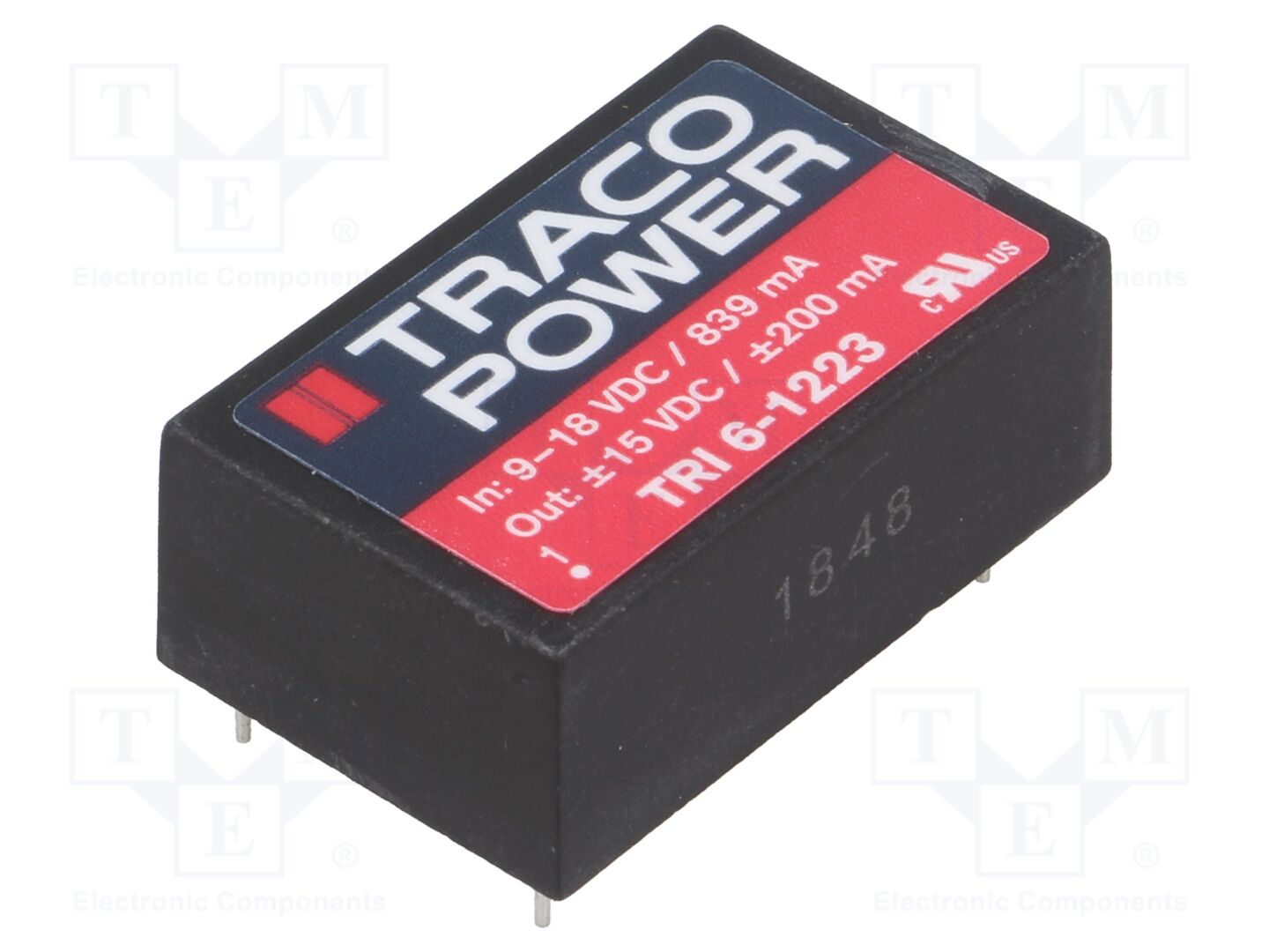 TRACO POWER TRI6-1223 DC/DC-muunnin 6W