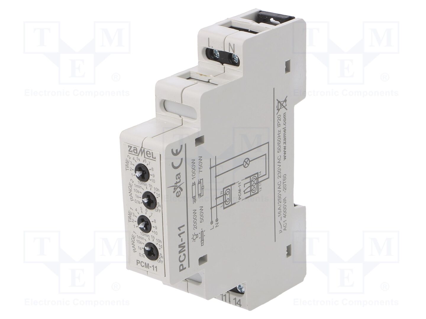 ZAMEL PCM-11 Ajastin 250VAC/16A