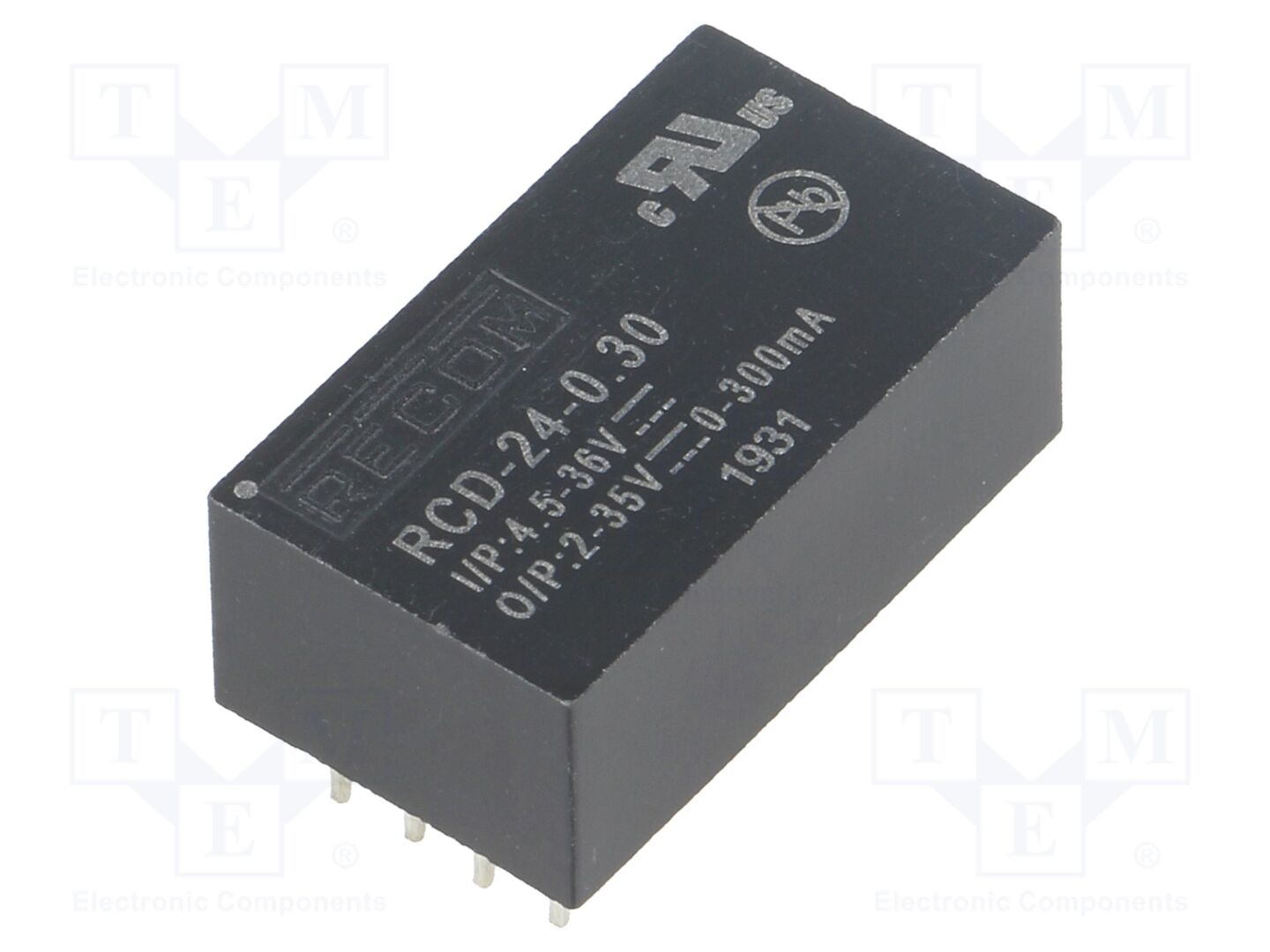 RECOM RCD-24-0.30 DC/DC-muunnin 300mA