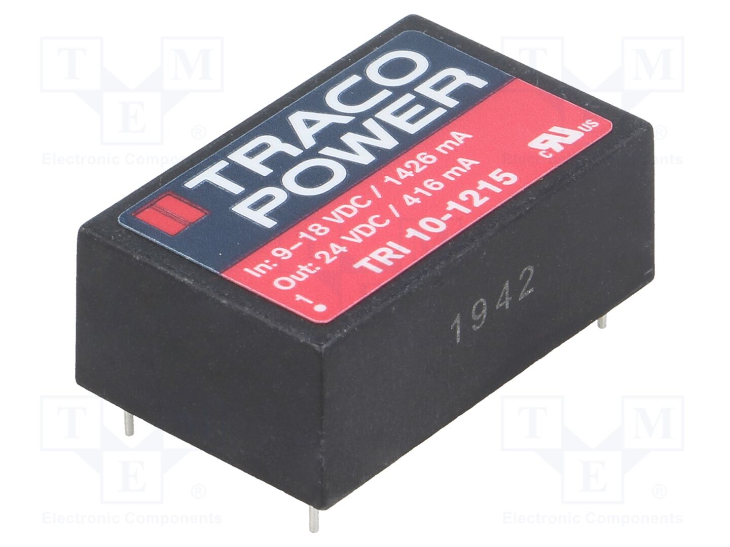 TRACO POWER TRI10-1215 DC/DC-muunnin 10W