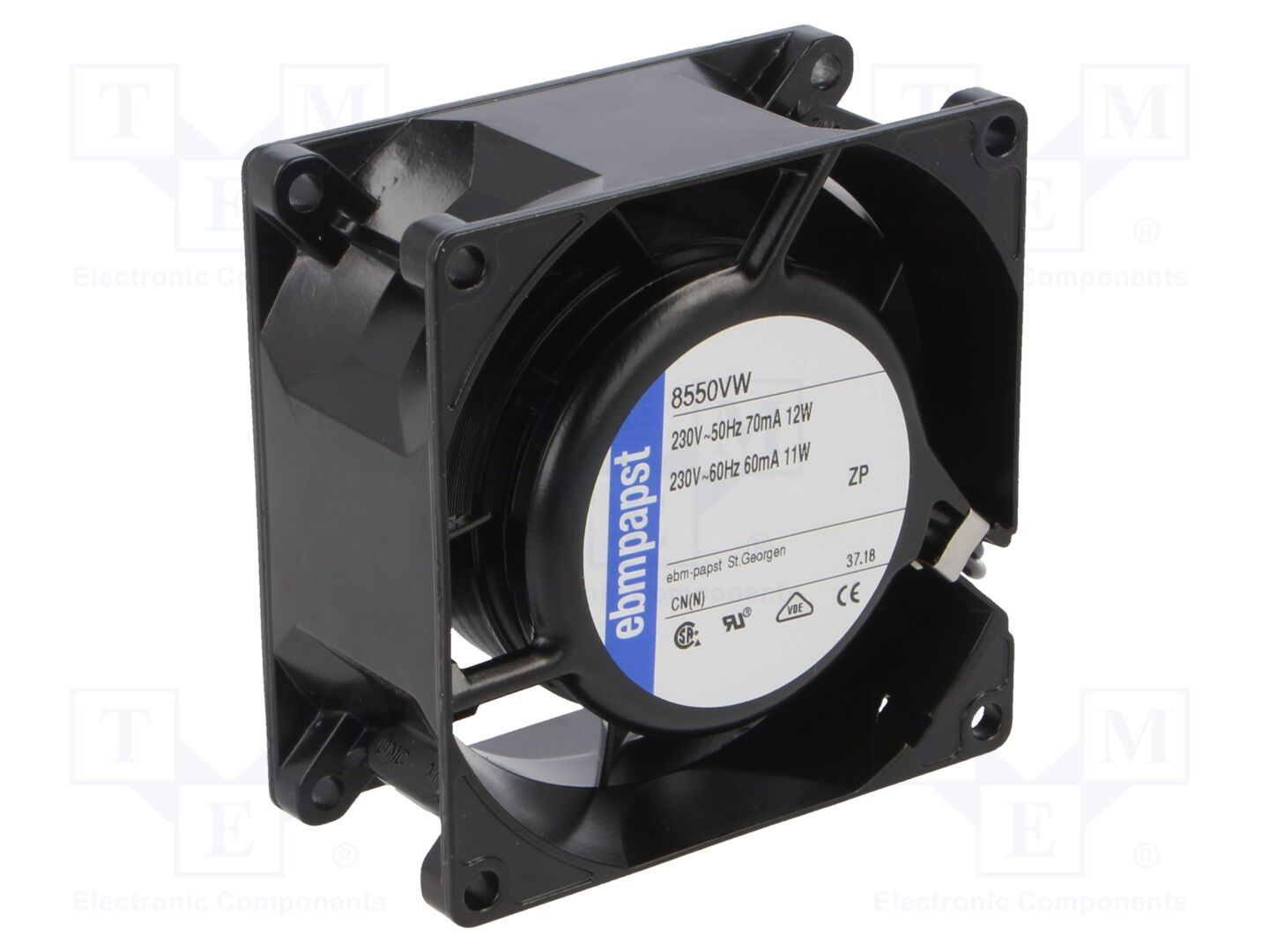 EBM-PAPST 8550VW Aksiaalipuhallin 230VAC