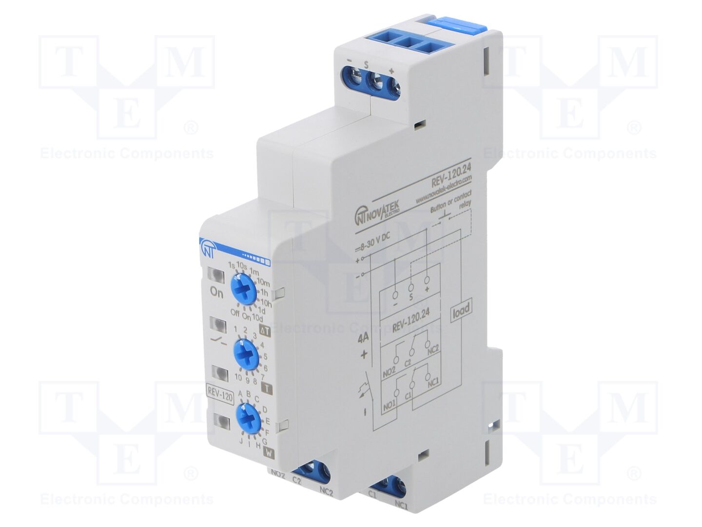 NOVATEK ELECTRO REV-120-24V Ajastin 24VDC