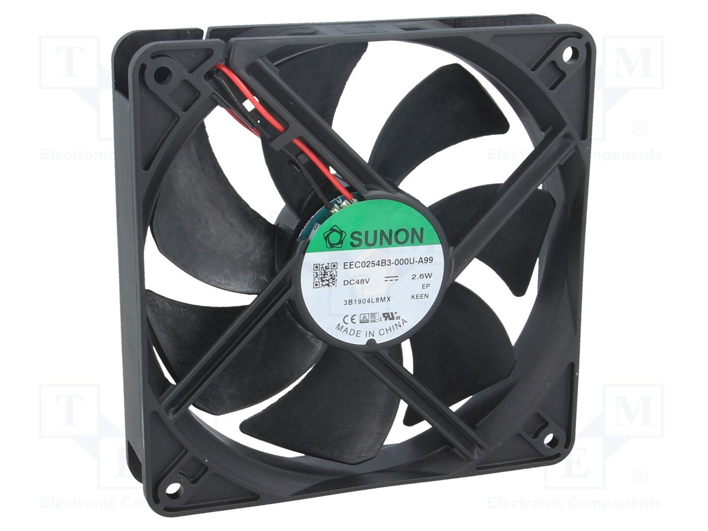 SUNON EEC0254B3-A99 Aksiaalituuletin 48VDC