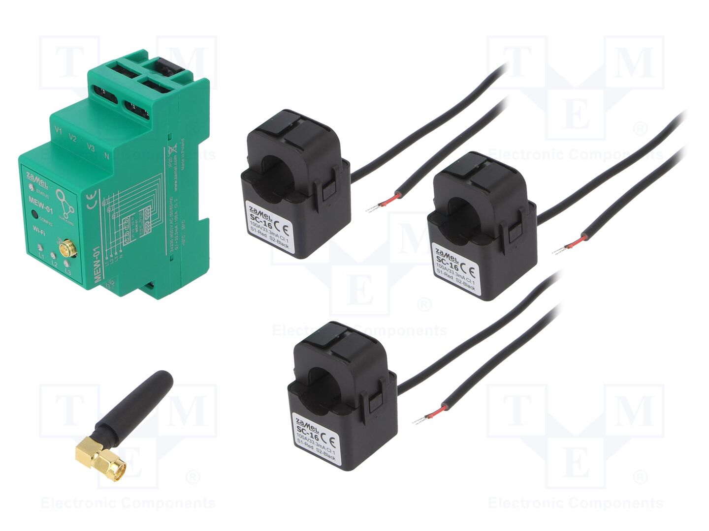 ZAMEL MEW-01 Power monitor DIN rail