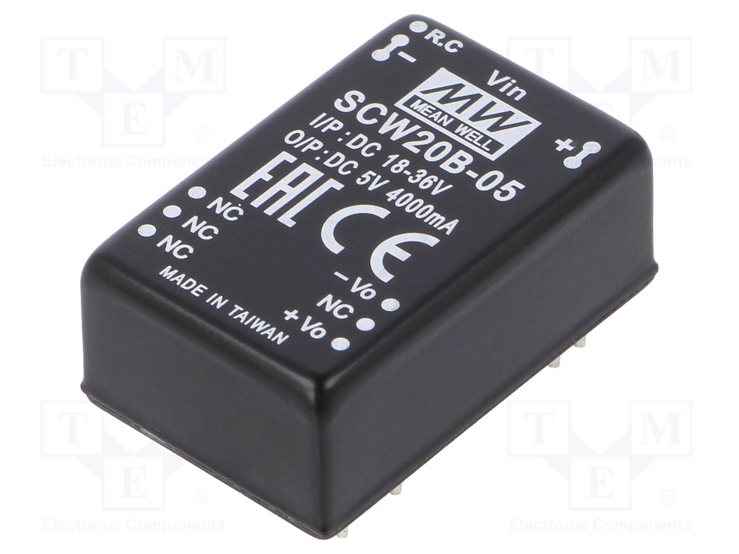 MEAN WELL SCW20B-05 DC/DC-muunnin 20W
