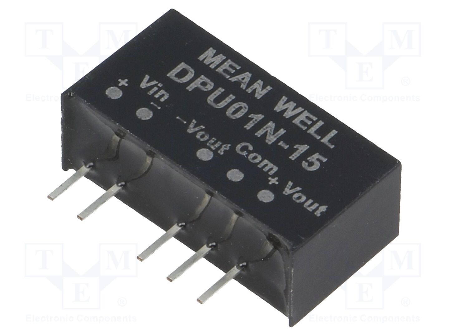 MEAN WELL DPU01N-15 DC/DC-muunnin 1W