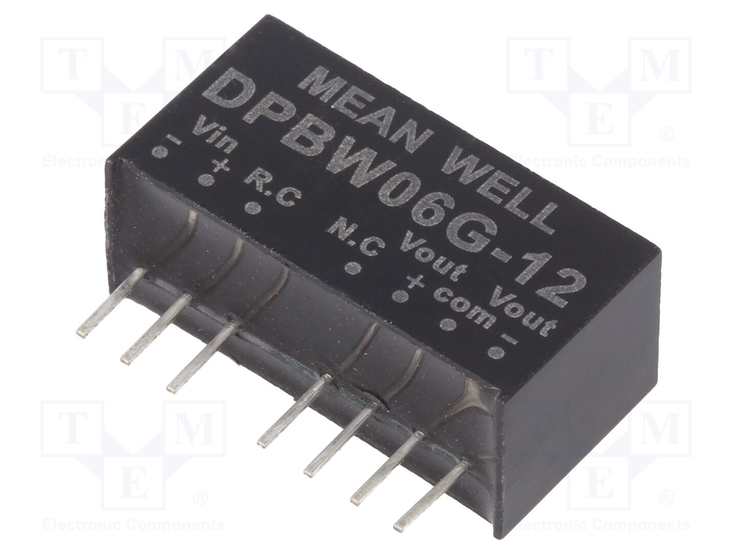 MEAN WELL DPBW06G-12 DC/DC-muunnin 6W