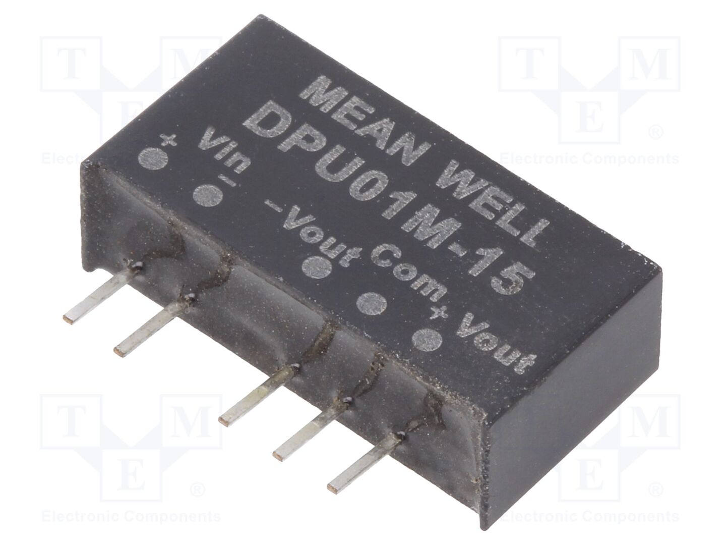MEAN WELL DPU01M-15 DC/DC-muunnin 1W