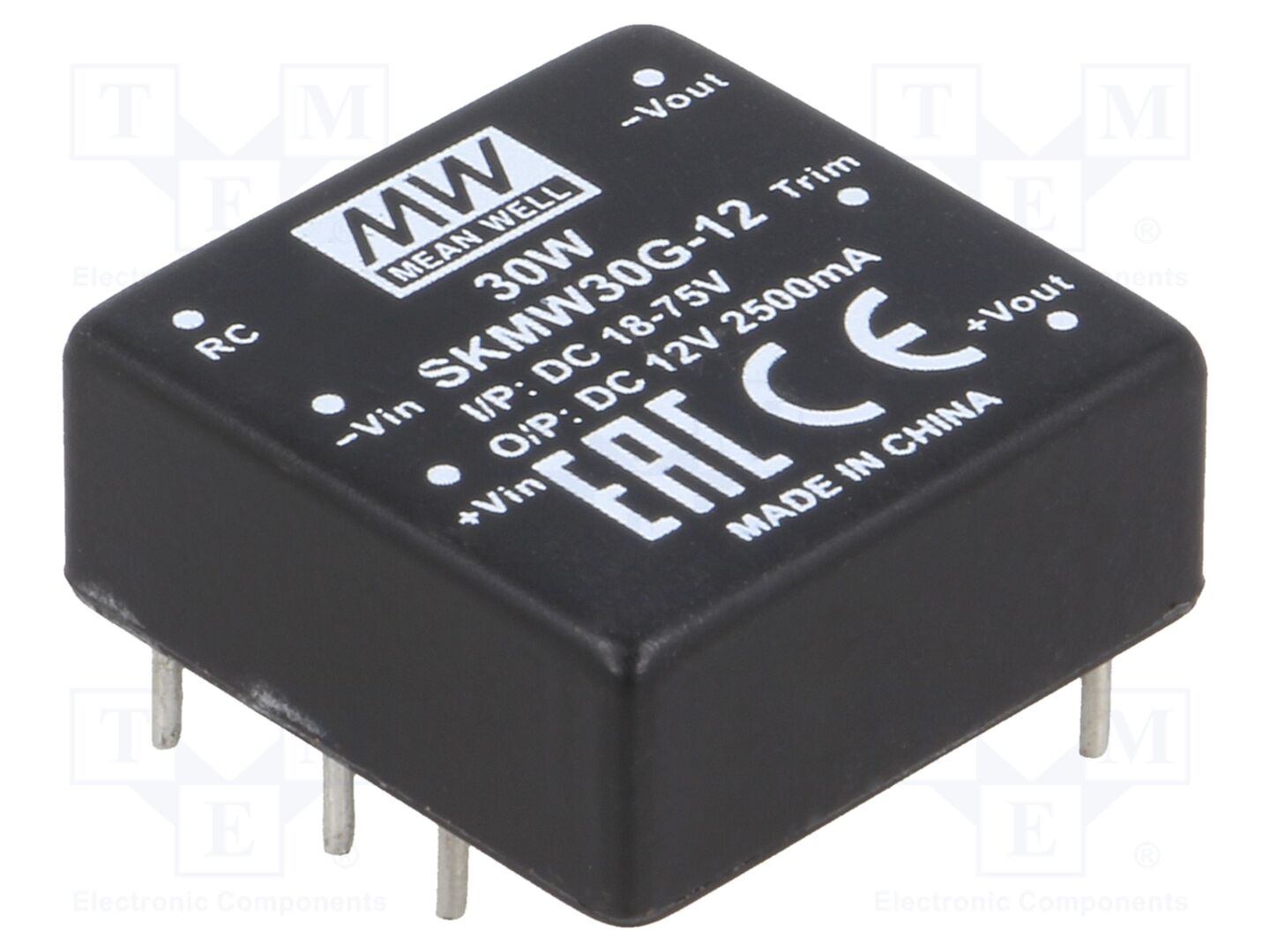 MEAN WELL SKMW30G-12 DC/DC-muunnin 30W