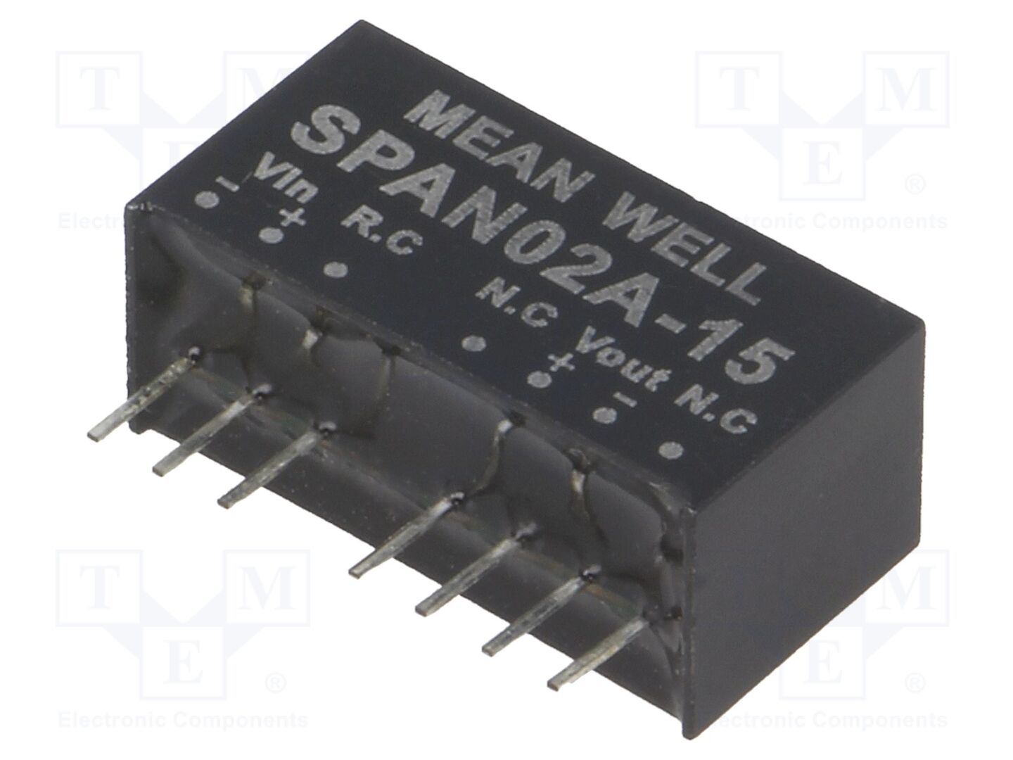 MEAN WELL SPAN02A-15 DC/DC-muunnin 2W