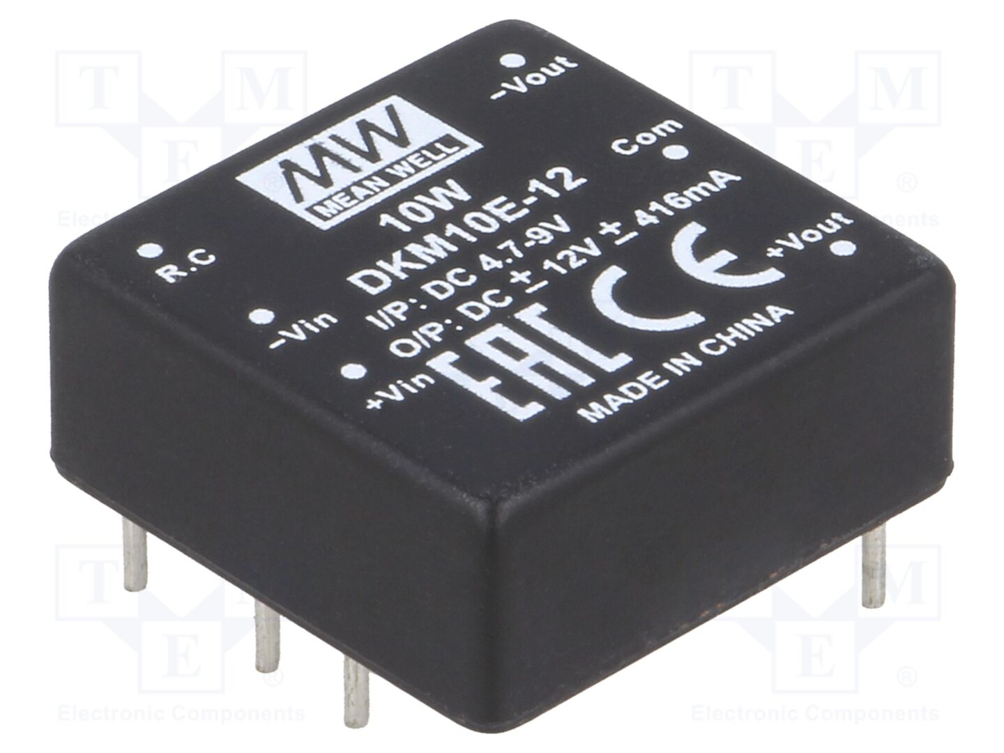 MEAN WELL DKM10E-12 DC/DC-muunnin 10W