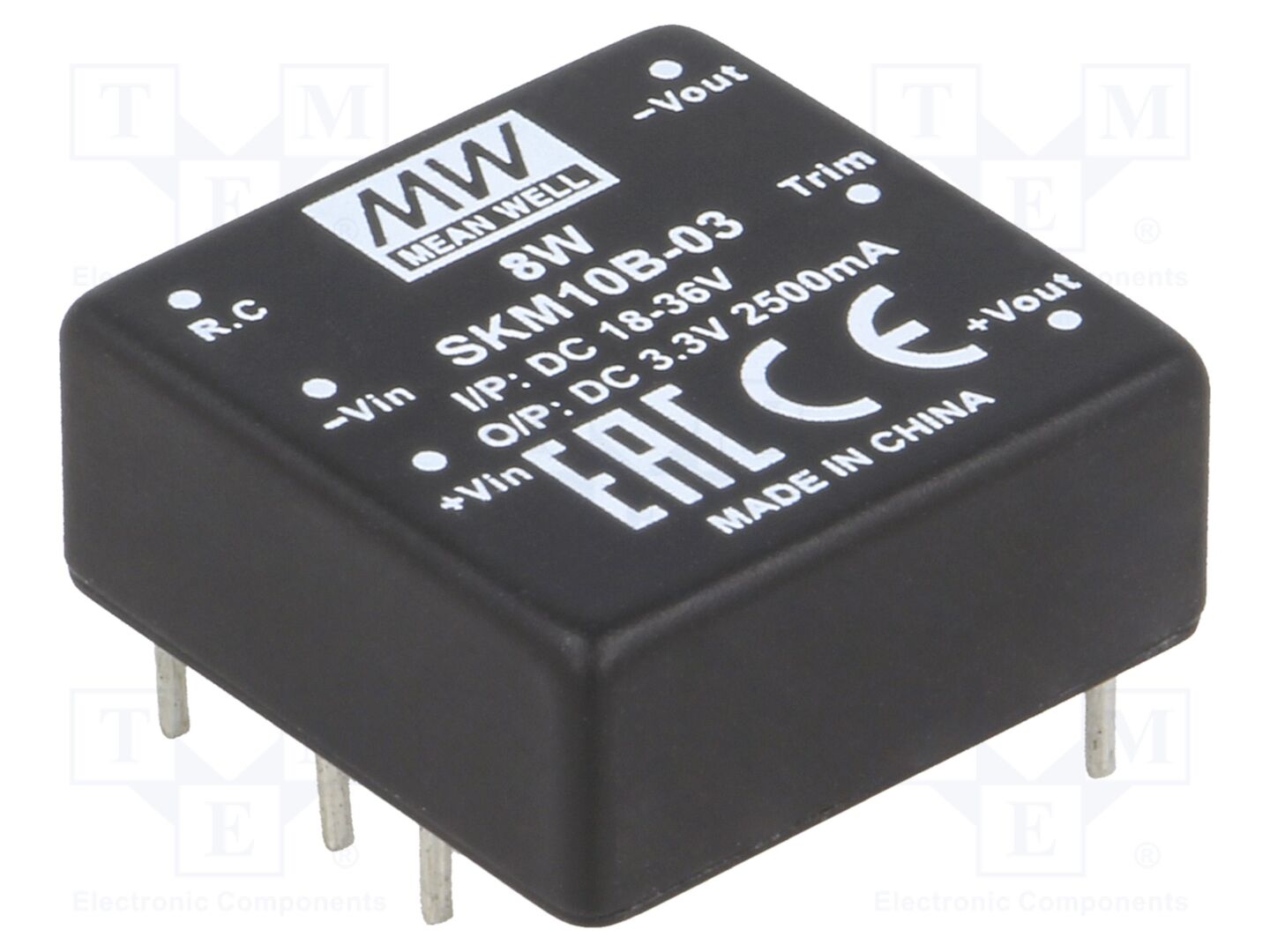 MEAN WELL SKM10B-03 DC/DC-muunnin 10W