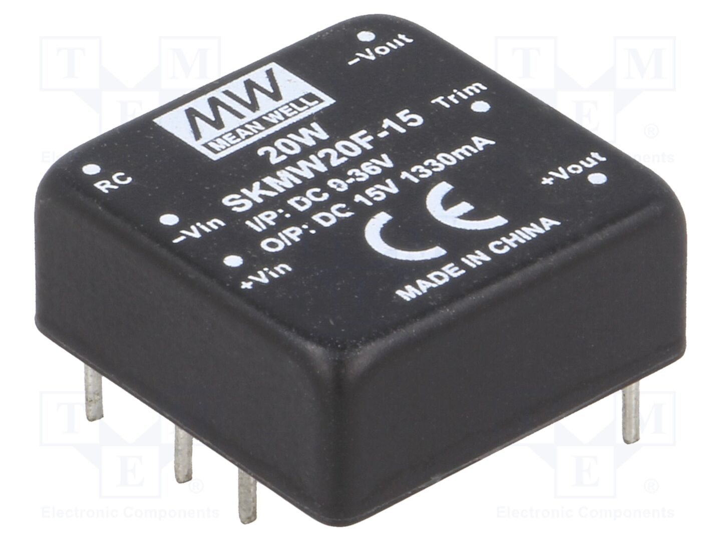 MEAN WELL SKMW20F-15 DC/DC Muunnin 20W