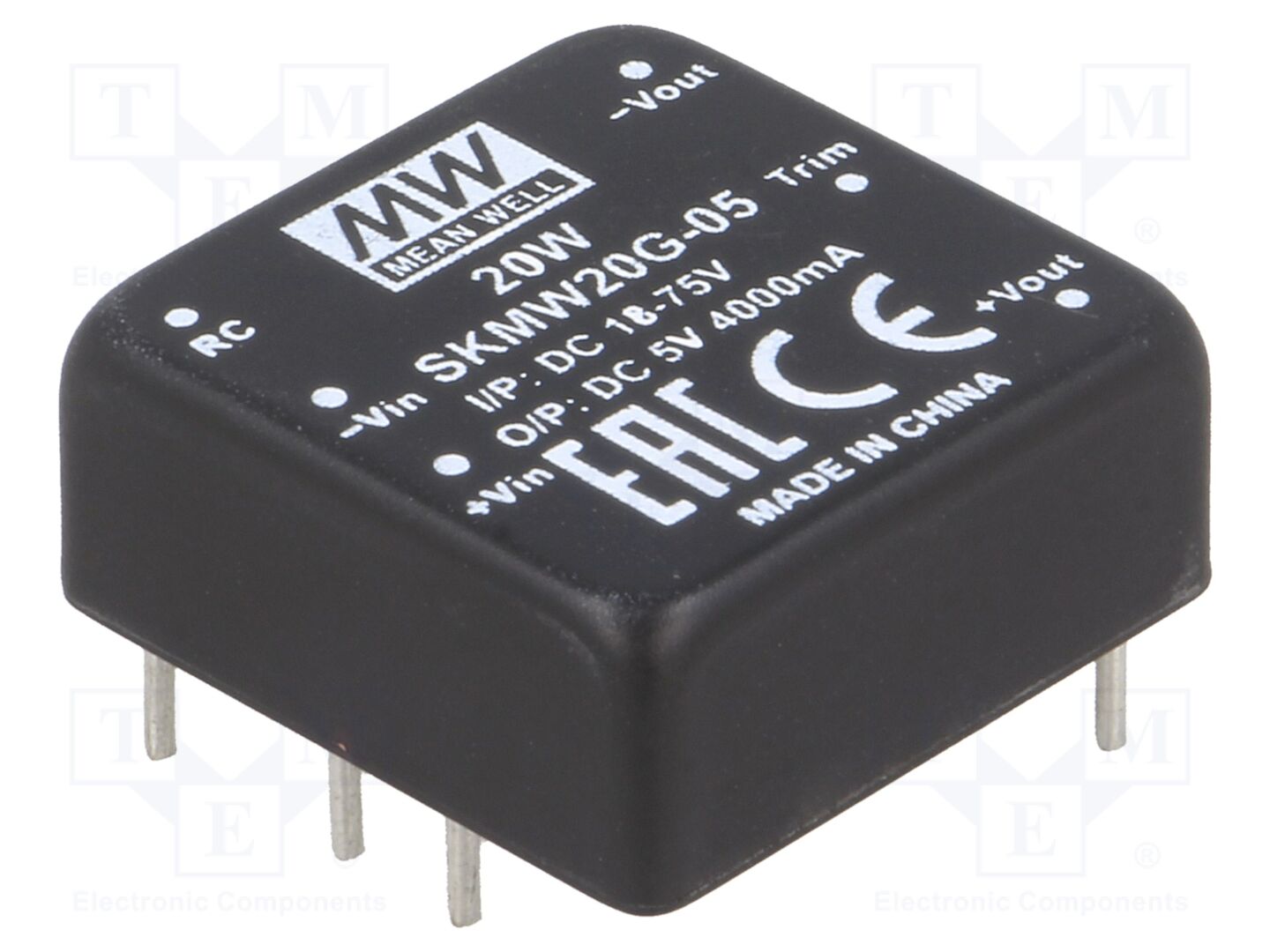 MEAN WELL SKMW20G-05 DC/DC-muunnin 20W