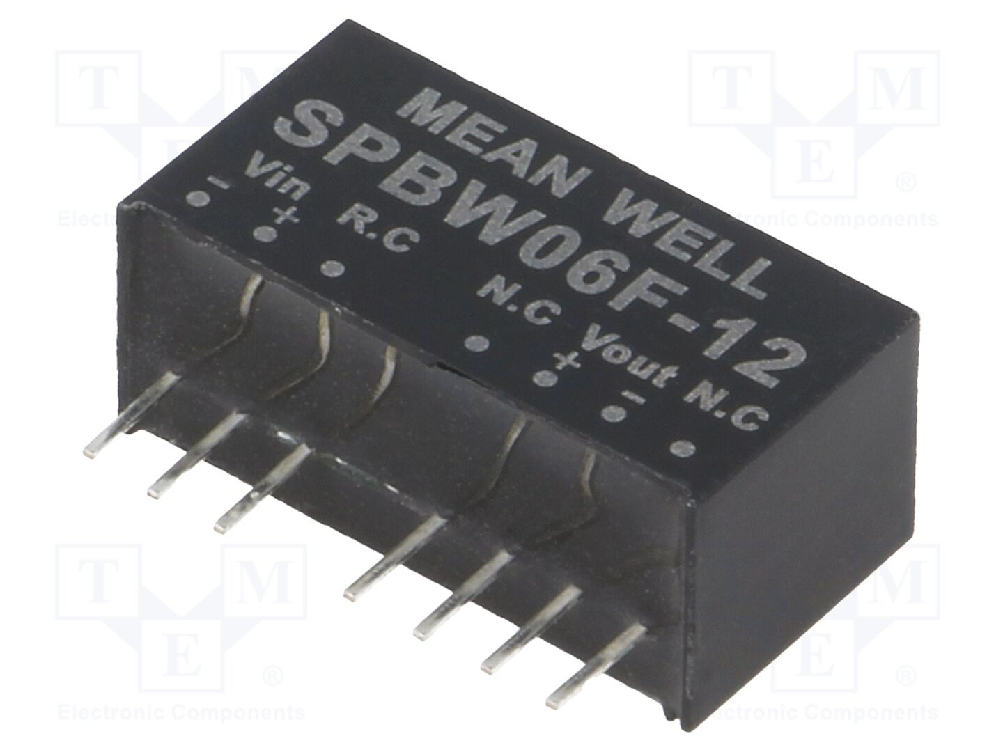 MEAN WELL SPBW06F-12 DC/DC-muunnin 6W