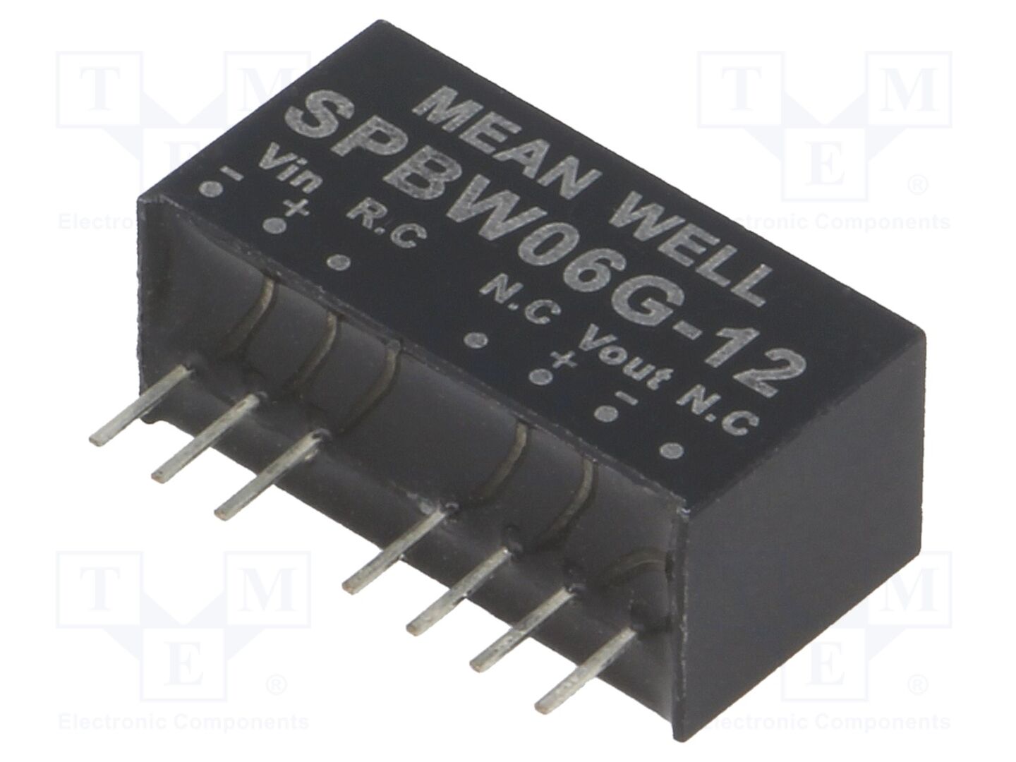MEAN WELL SPBW06G-12 DC/DC-muunnin 6W