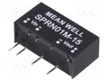 MEAN WELL SPRN01M-15 DC/DC Muunnin 1W
