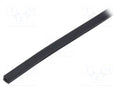 HELLERMANNTYTON SM1-PVC-BK-75M Reunansuojalista 75m (50 kpl erä)