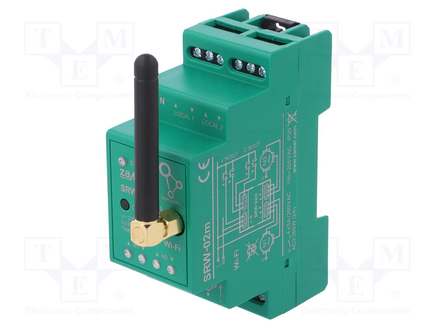 ZAMEL SRW-02M Blinds controller 230VAC