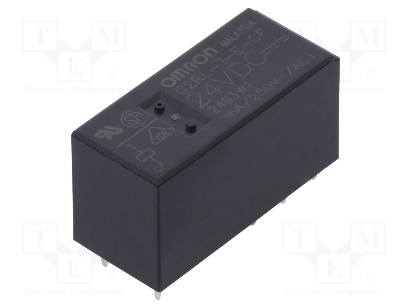 OMRON Electronic Components G2RL-1-E-CF-24DC Sähkömagneettinen rele 24VDC