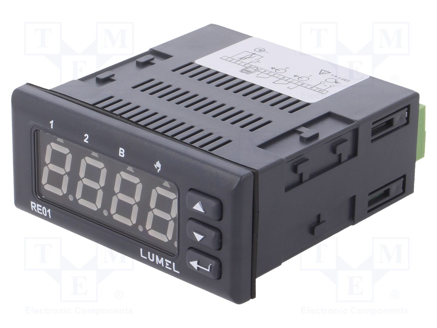 LUMEL RE01-100M0 Lämpötilasäädin Pt100