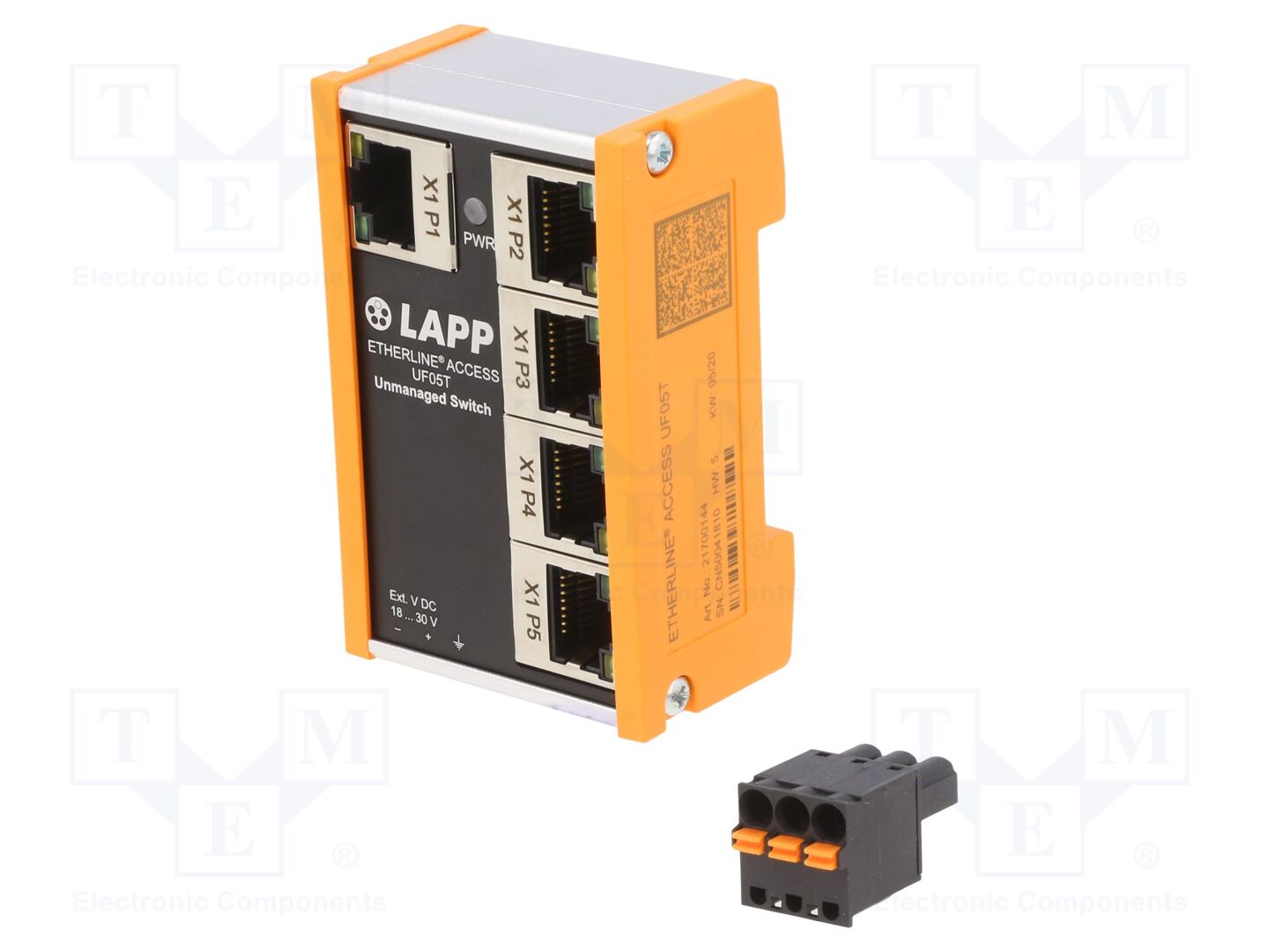 LAPP 21700144 Automaatiomoduuli switch Ethernet 18÷30VDC