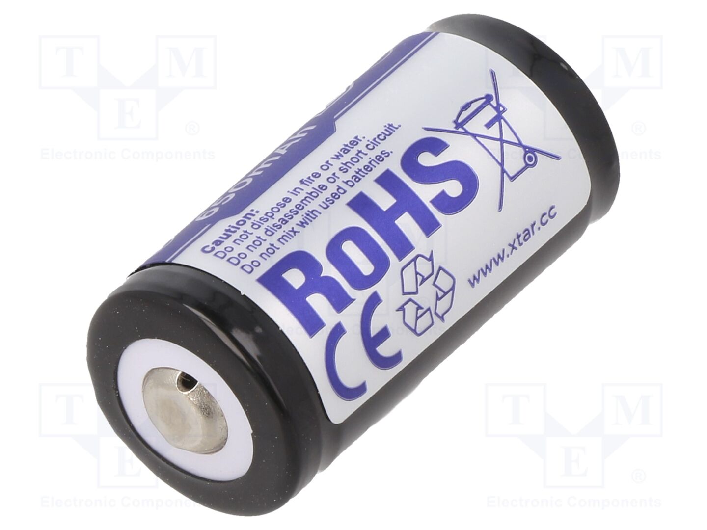 XTAR ACCU-16340-0.6-1.9 Ladattava akku 3.7V