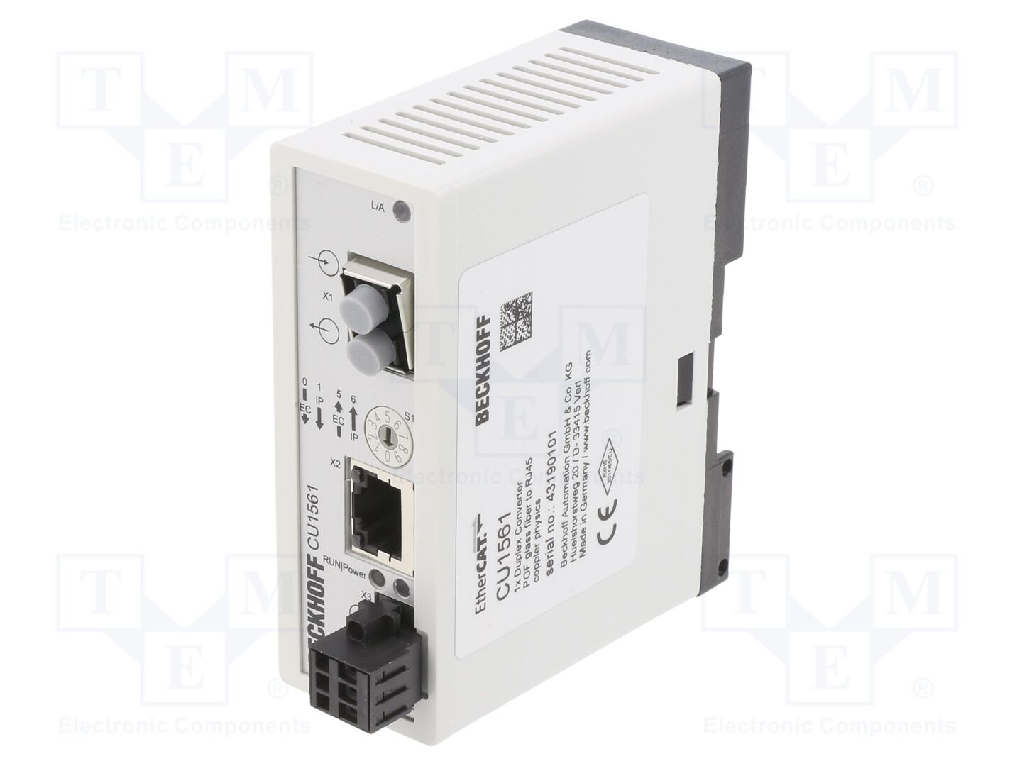Beckhoff Automation CU1561 Mediamuunnin 24VDC