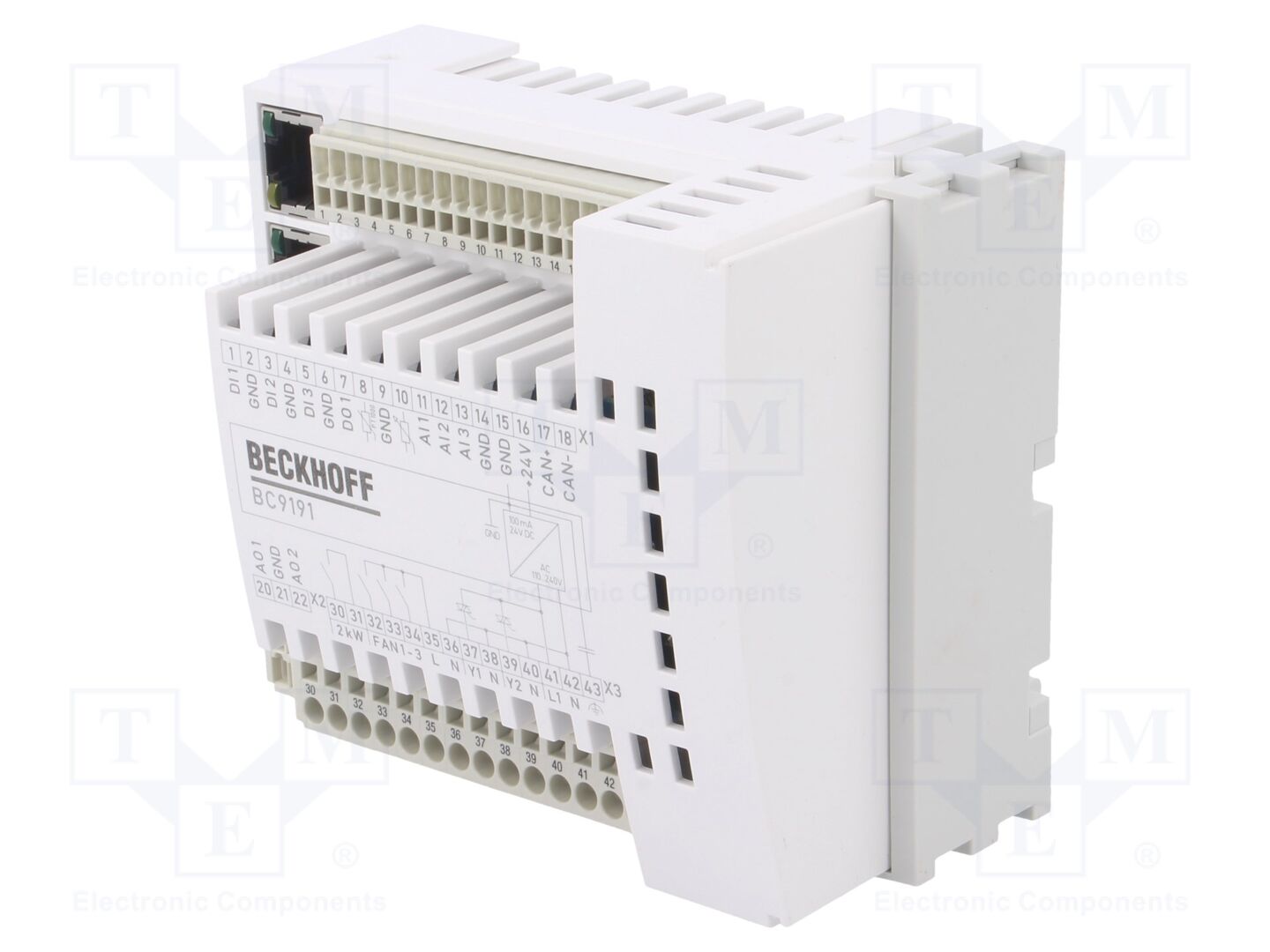 Beckhoff Automation BC9191 PLC-ohjain 8 IN / 8 OUT