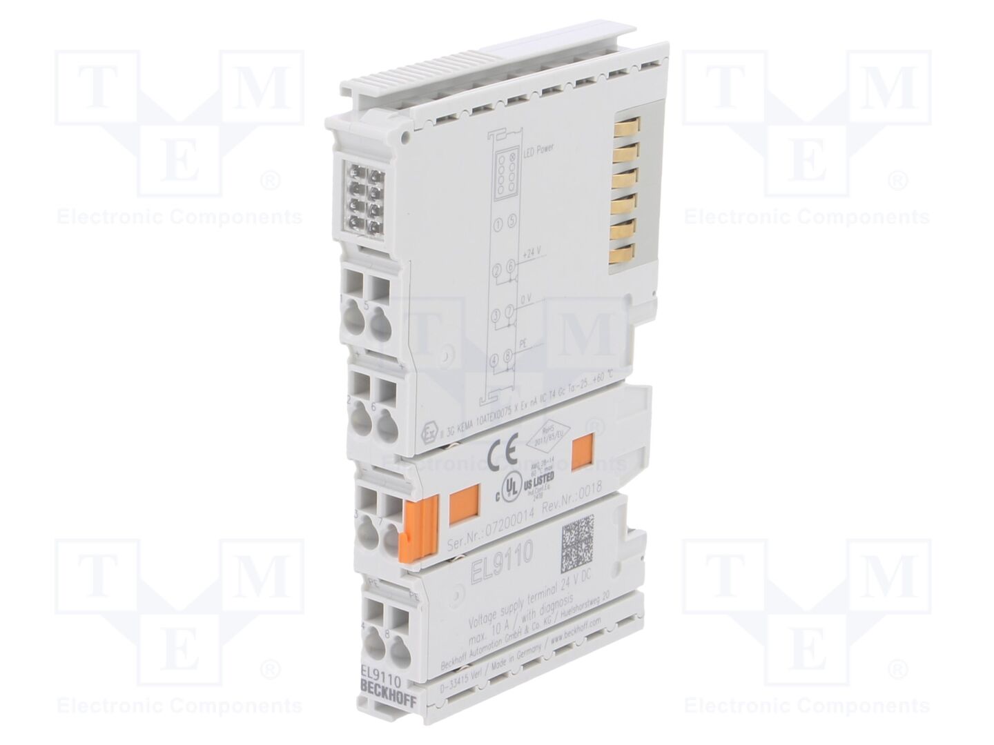 Beckhoff Automation EL9110 Automaatiomoduuli 24VDC