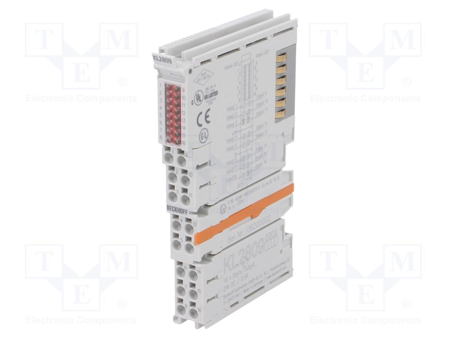 Beckhoff Automation KL2809 Digitaalinen lähtömoduuli 24VDC