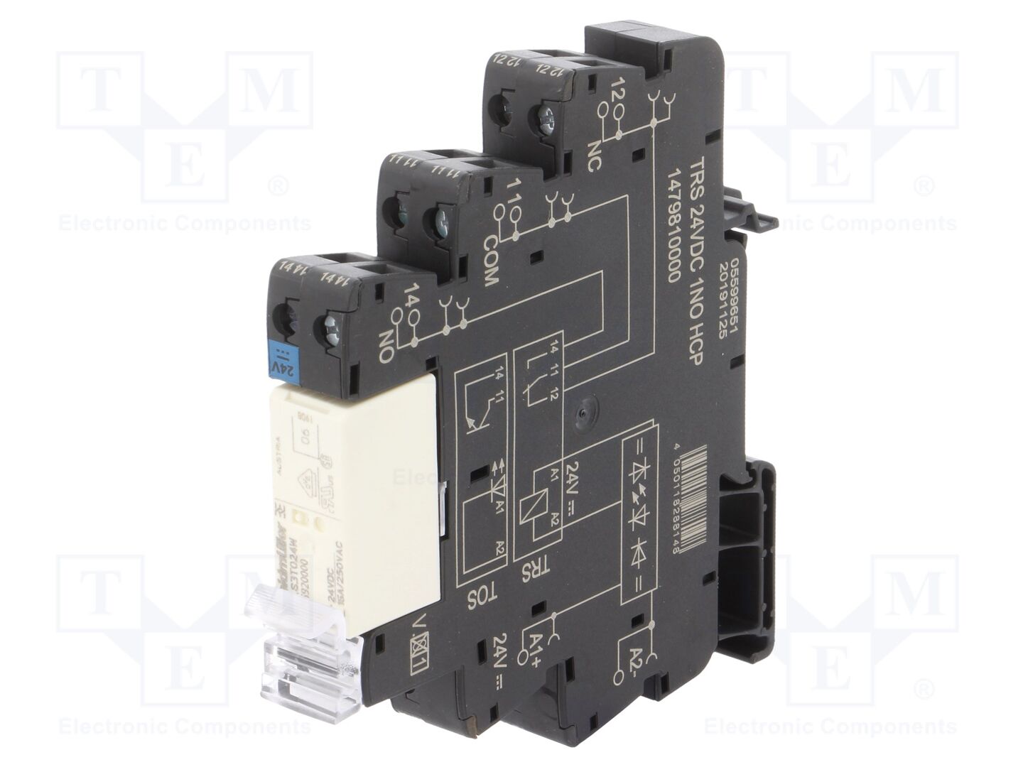 WEIDMÜLLER TRS-24VDC-1NO-HCP Rele 16A