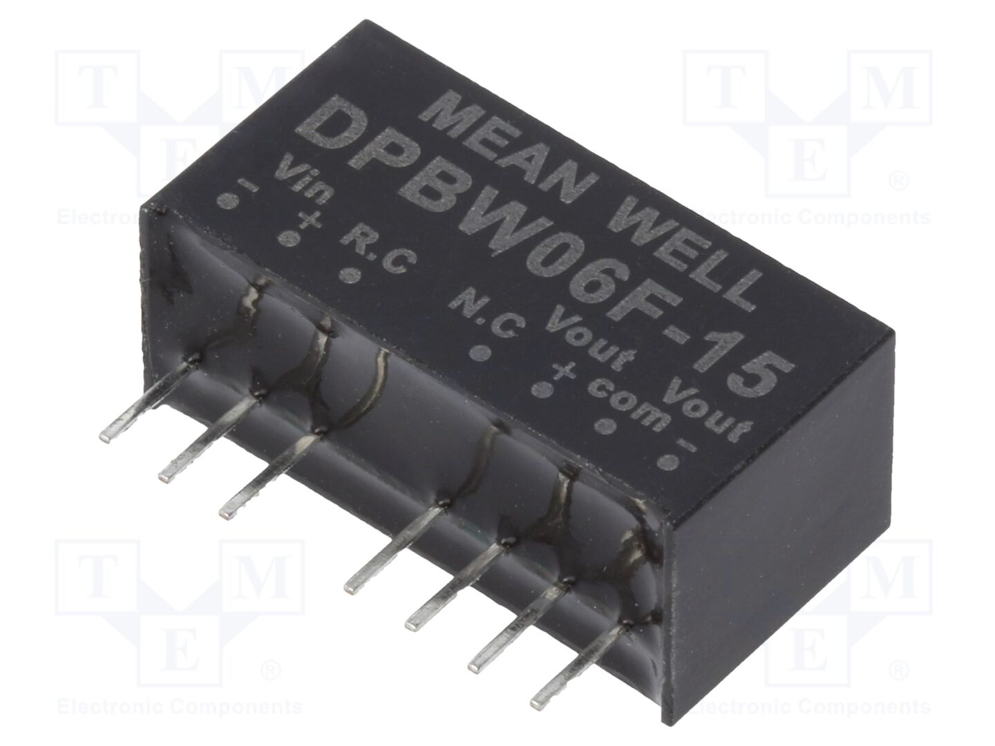 MEAN WELL DPBW06F-15 DC/DC-muunnin 6W