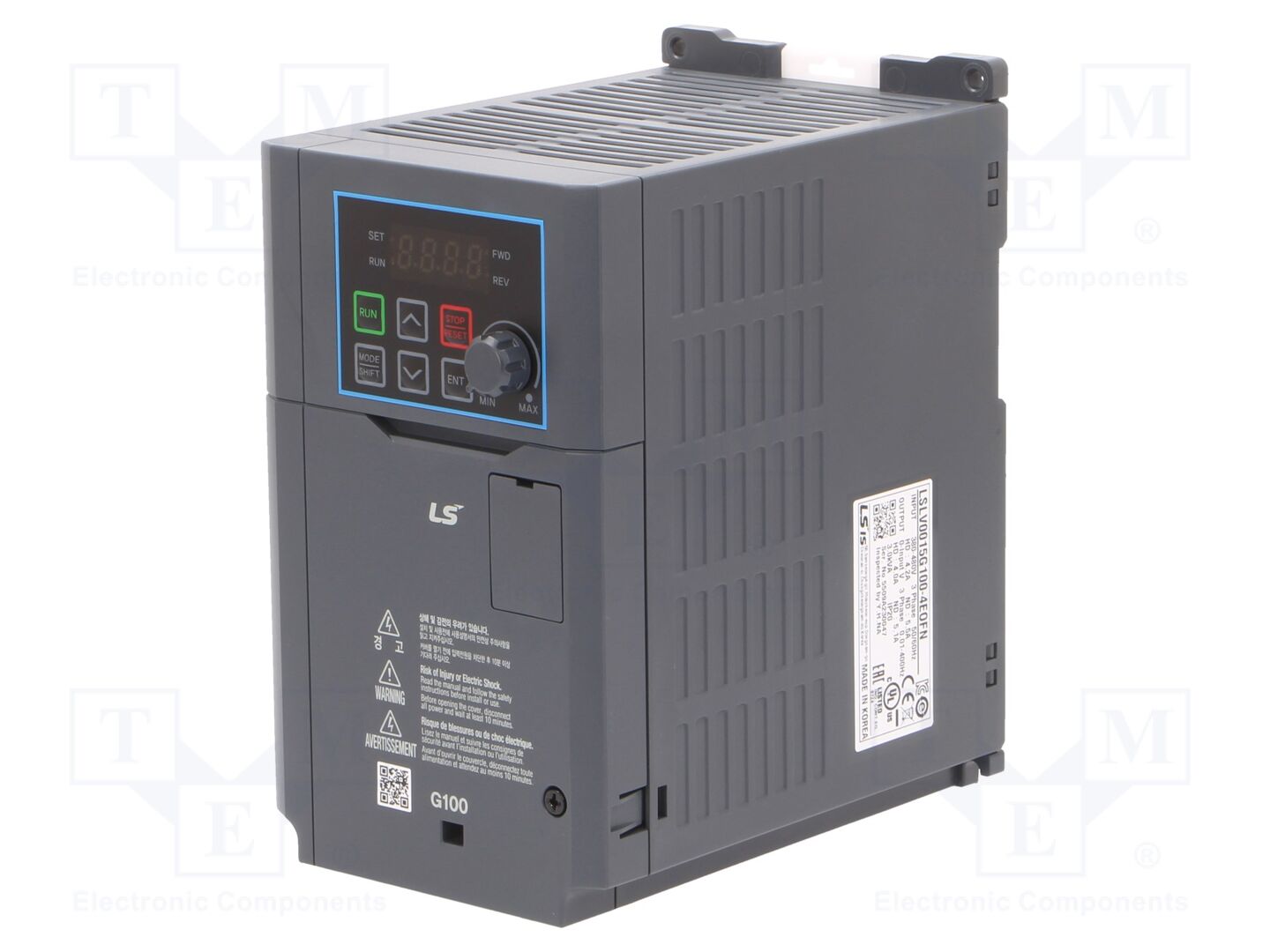 LS ELECTRIC LV0015G100-4EOFN Vektorinvertteri 1.5kW