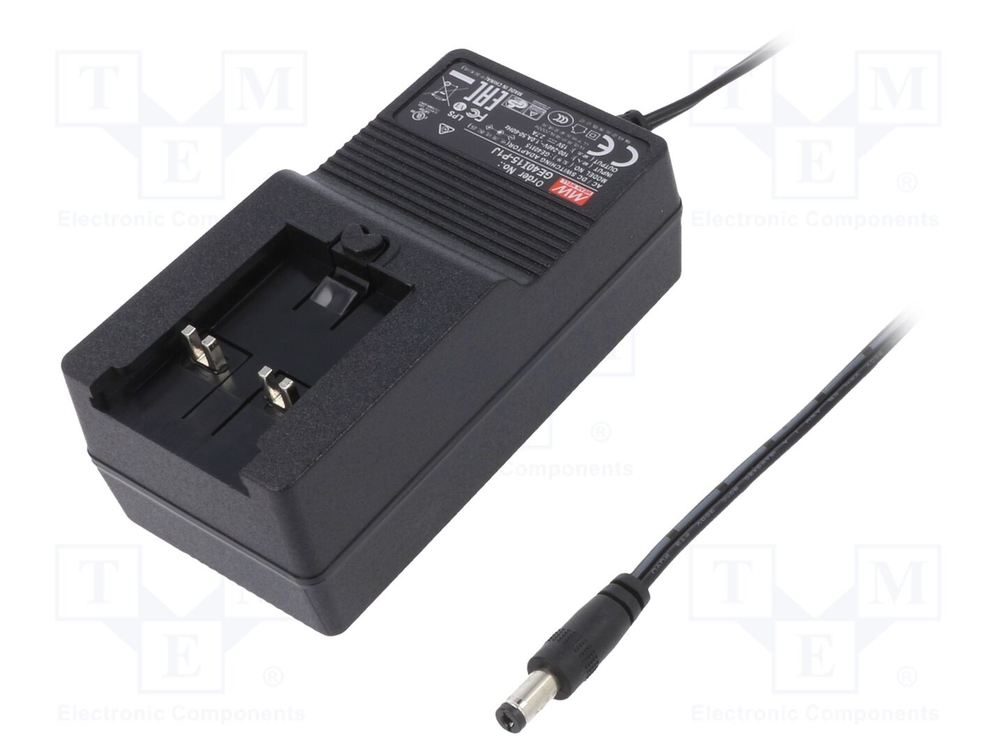 MEAN WELL GE40I15-P1J Kytkinlähde Plug-in 40W 15V 2.7A