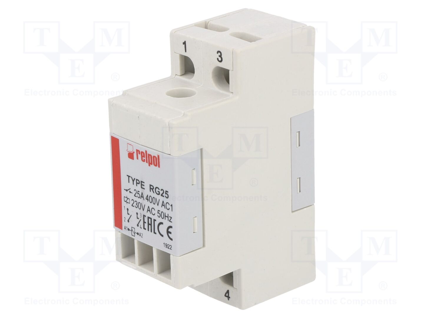 RELPOL RG25-3022-28-3230 Sähkömagneettinen rele 230VAC
