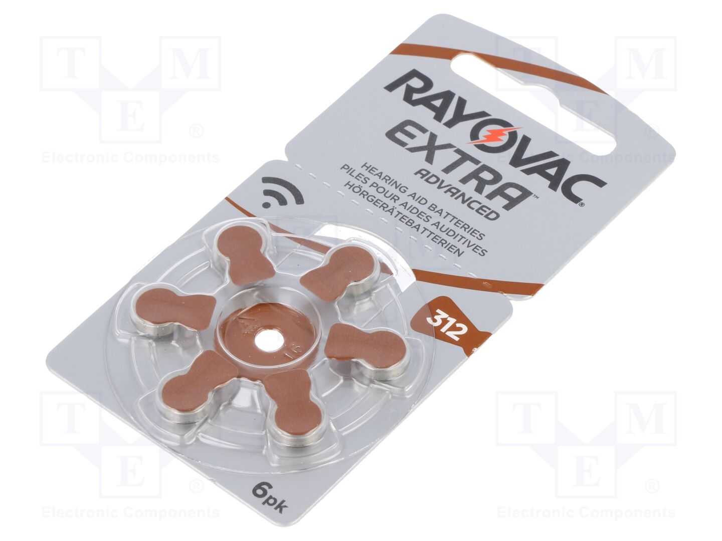 RAYOVAC BAT-HA312 Sinkki-ilmaparisto 1.4V 180mAh