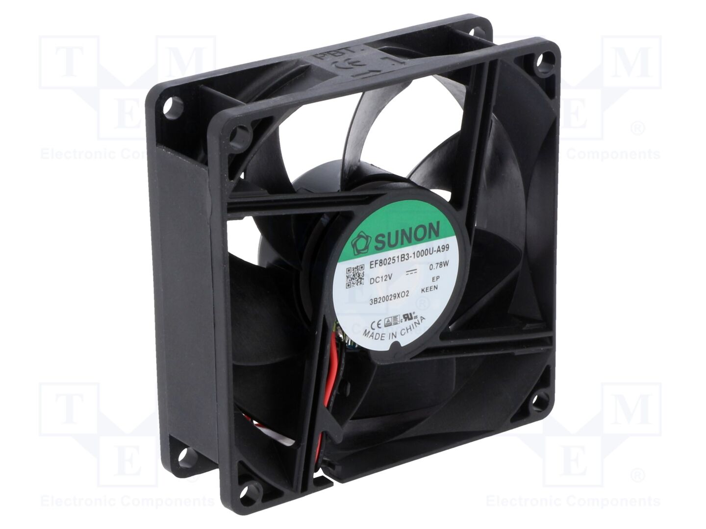 SUNON EF80251B3-A99-A Tasavirtapuhallin 12VDC
