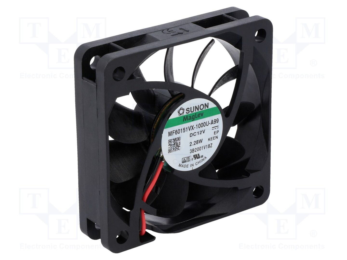 SUNON MF60151VX-A99-A Aksiaalipuhallin 12VDC