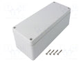 KRADEX ZP1907575JH-ABS Monikäyttöinen kotelo 190x75x75 mm