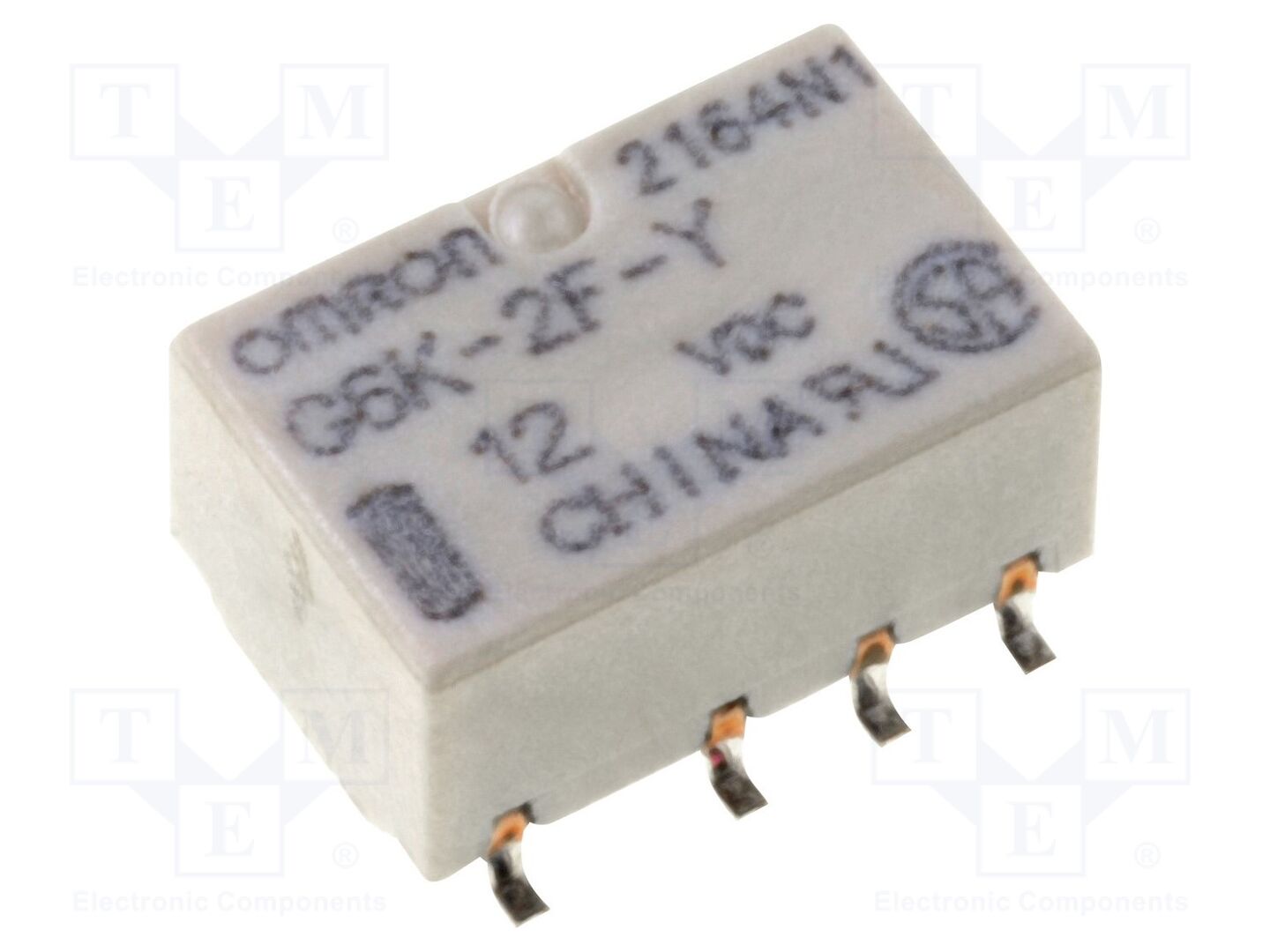 OMRON Electronic Components G6K-2F-Y-12DC Sähkömagneettinen rele 12VDC