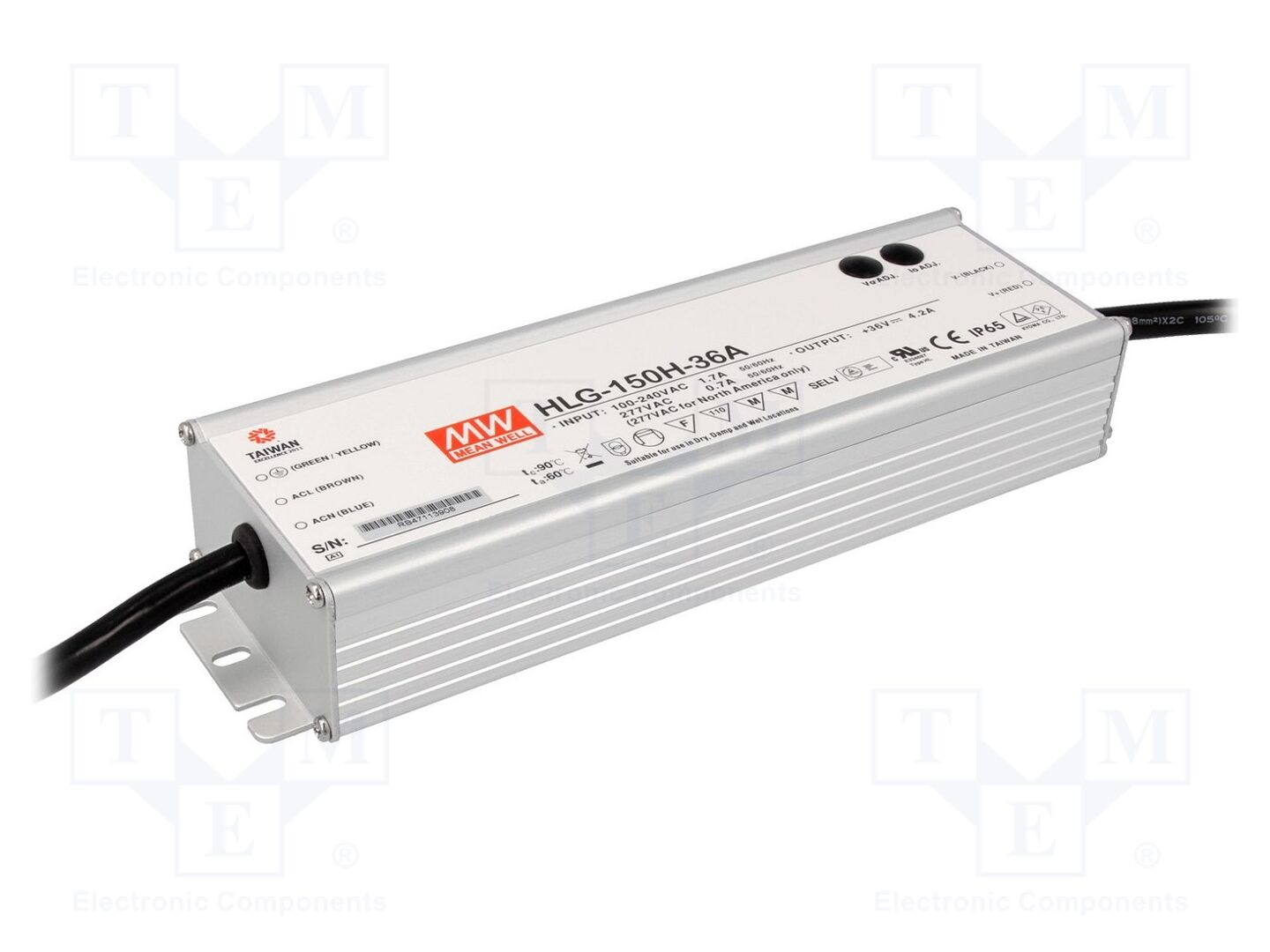 MEAN WELL HLG-150H-36A LED-virtalähde 150W 36VDC