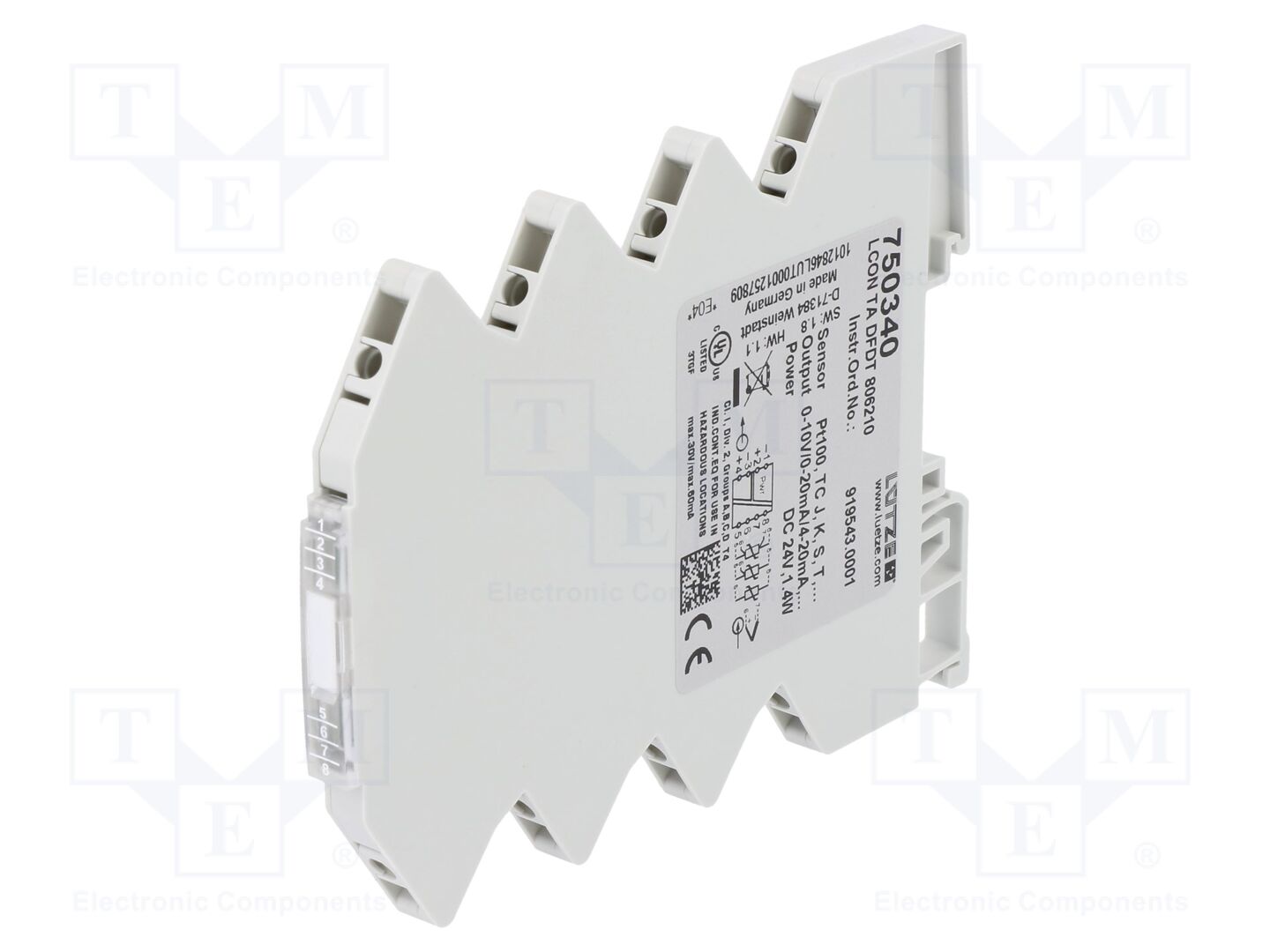 LÜTZE 750340 Lämpötilamuunnin 24VDC