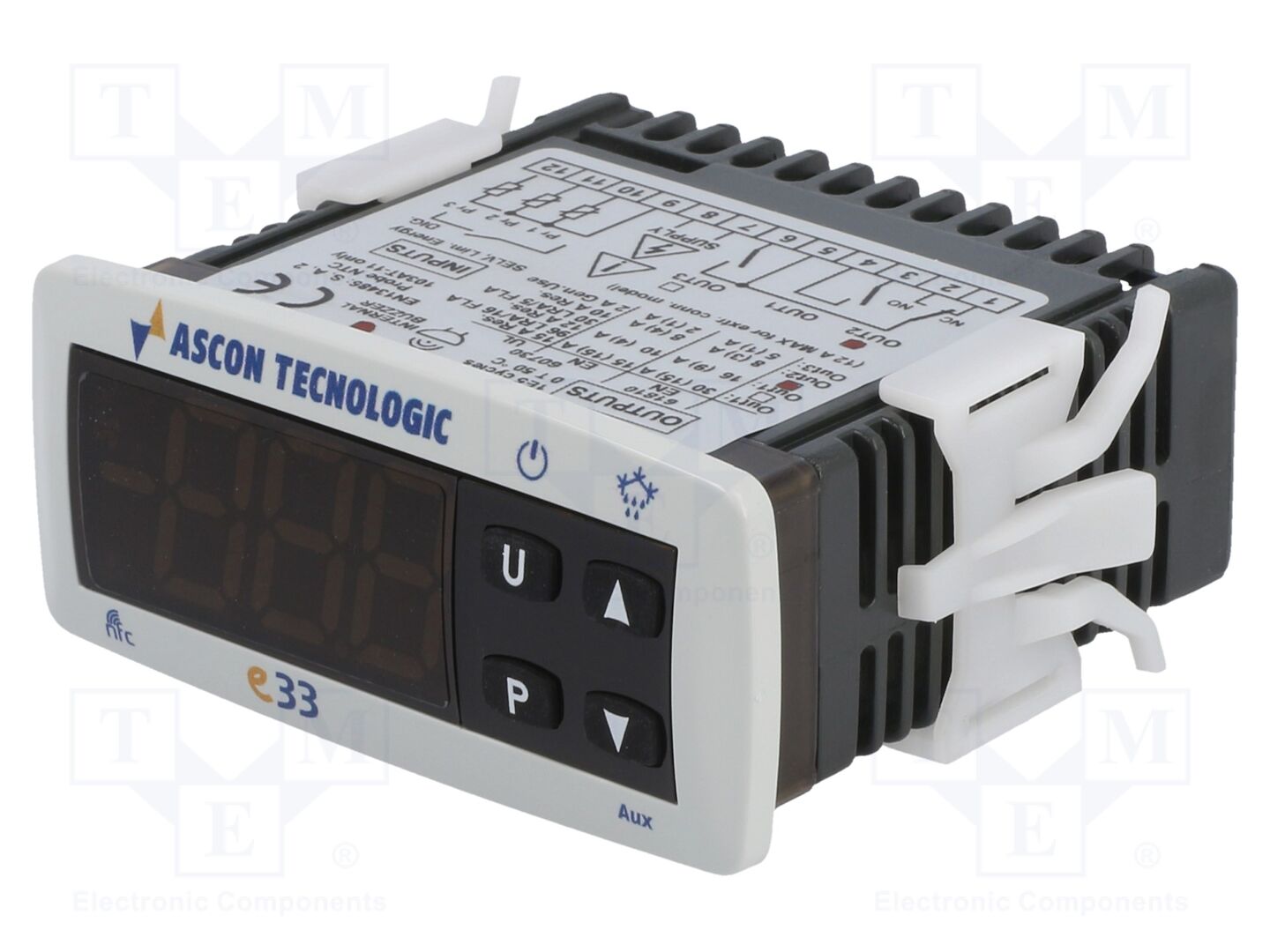 ASCON TECNOLOGIC E33NDRR-BVVIWBE Lämpötilasäädin -99.9÷999