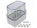 WEIDMÜLLER MPC-07/12/12-TRSP Yleiskotelo 75x125x125 mm