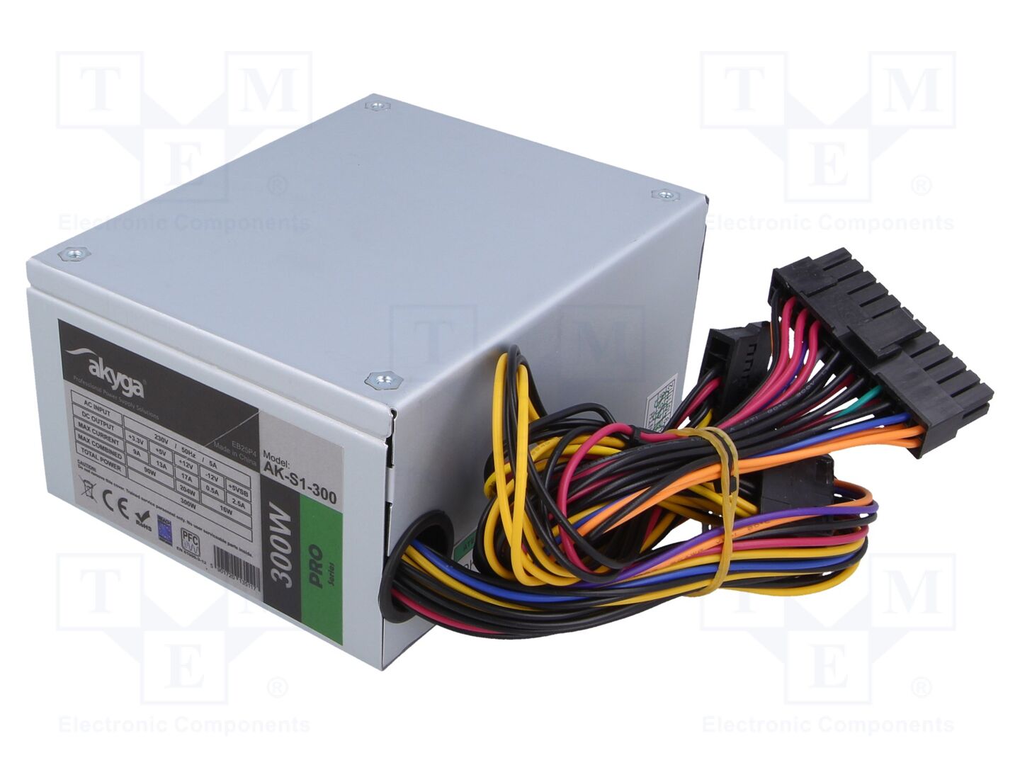 AKYGA AK-S1-300 SFX tietokonevirtalähde 300W