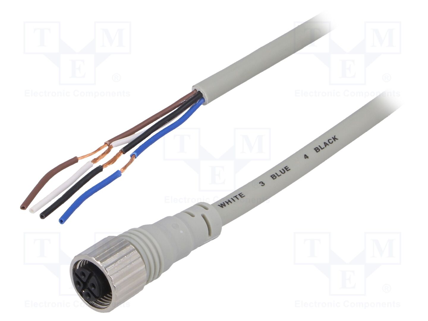 AUTONICS CIDH4-5 Anturikaapeli M12, 5m