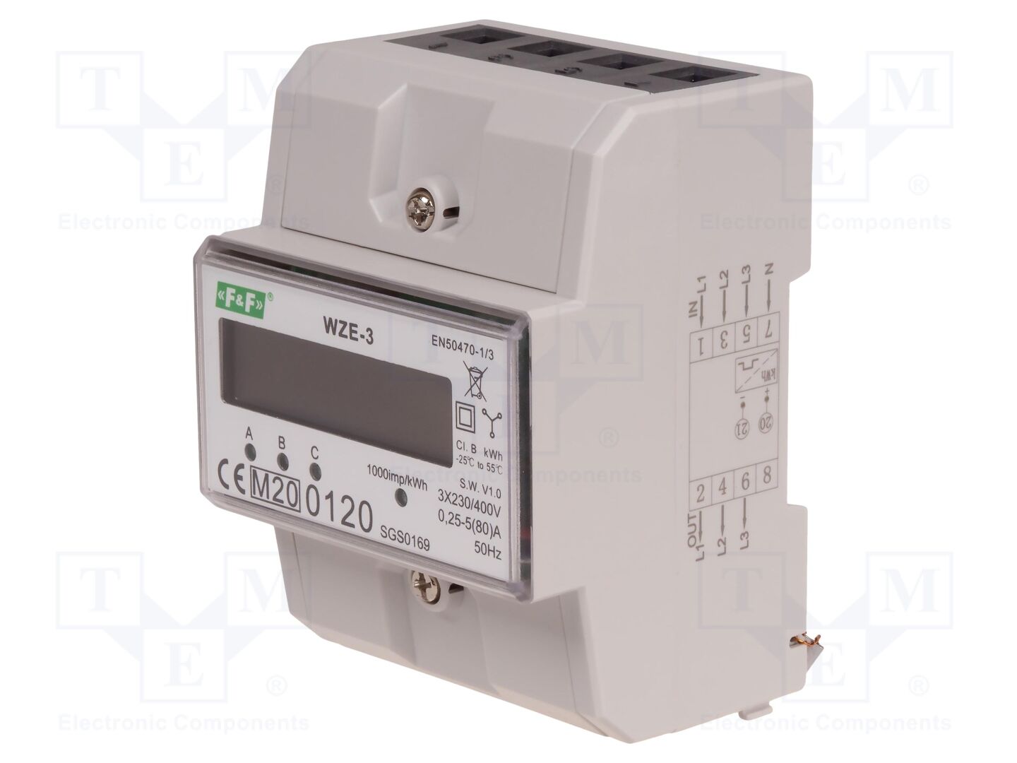 F&F WZE-3 Säädin Ioper.max 80A
