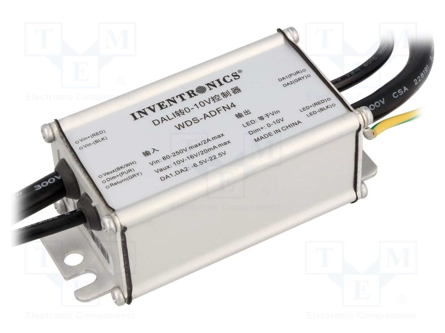 INVENTRONICS WDS-ADFN4 DALI LED-ohjain 80-250V IP67